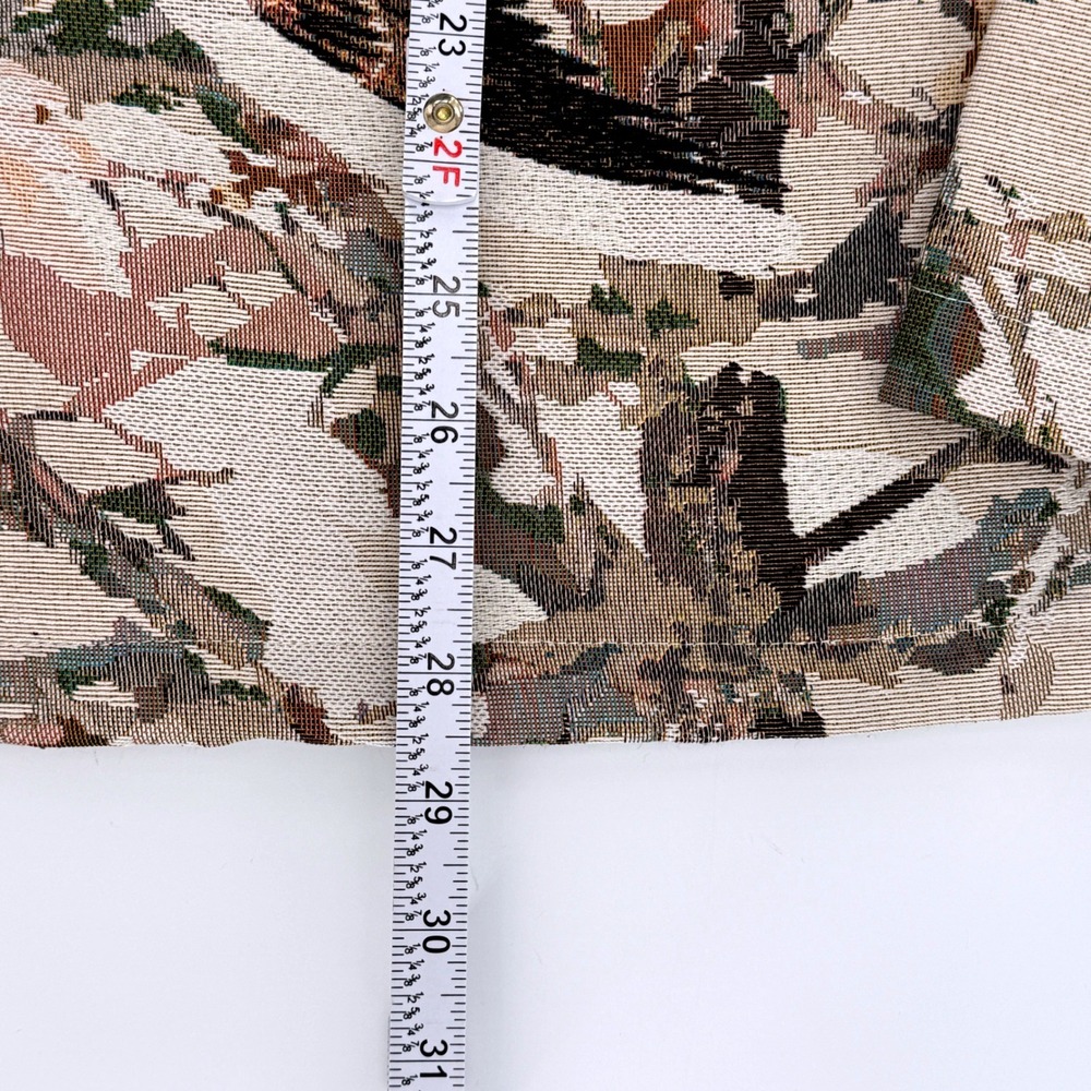 Rebel Vengeance Tapestry Jacket Mens Large Camo Duck Print Button Up Shirt NWT - Picture 11 of 15